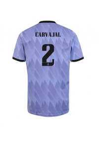 Fotbalové Dres Real Madrid Daniel Carvajal #2 Venkovní Oblečení 2022-23 Krátký Rukáv